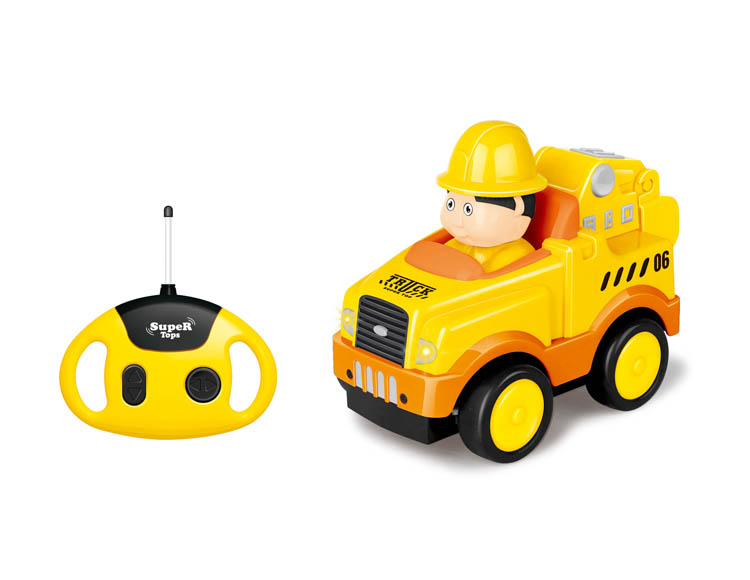 卡通工程车(带声音+音乐) 06-24D